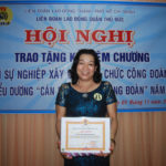 Hoạt động nữ công tại công ty QL&KD chợ nông sản Thủ Đức